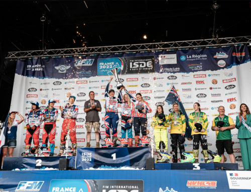 La Grande-Bretagne remporte une victoire historique dans le Trophée mondial féminin FIM, lors des ISDE 2022